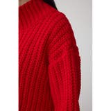 マットモールクロップドハイネックニット | AZUL BY MOUSSY | 詳細画像18