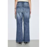 AZUL DENIM センタープレスフレアデニム ロング丈 | AZUL BY MOUSSY | 詳細画像6 