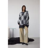 アーガイルシャギーニット | AZUL BY MOUSSY | 詳細画像4 