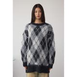 アーガイルシャギーニット | AZUL BY MOUSSY | 詳細画像5 