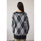 アーガイルシャギーニット | AZUL BY MOUSSY | 詳細画像7 