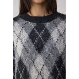 アーガイルシャギーニット | AZUL BY MOUSSY | 詳細画像8 