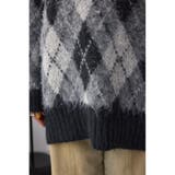 アーガイルシャギーニット | AZUL BY MOUSSY | 詳細画像11 