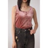 PNK | ベロアタンクトップ | AZUL BY MOUSSY