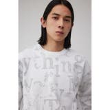 シルバー総柄ニットトップス | AZUL BY MOUSSY | 詳細画像1 