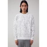 シルバー総柄ニットトップス | AZUL BY MOUSSY | 詳細画像4 