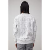 シルバー総柄ニットトップス | AZUL BY MOUSSY | 詳細画像6 