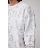 シルバー総柄ニットトップス | AZUL BY MOUSSY | 詳細画像8 