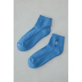 ワンポイント刺繍アンクルソックス | AZUL BY MOUSSY | 詳細画像5 