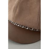 フェイクレザーチェーンキャスケット | AZUL BY MOUSSY | 詳細画像16