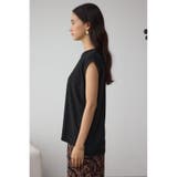 シアーワッフルノースリーブTシャツ | AZUL BY MOUSSY | 詳細画像15 