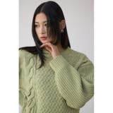 サイドレースアップケーブルニット | AZUL BY MOUSSY | 詳細画像22