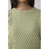 サイドレースアップケーブルニット | AZUL BY MOUSSY | 詳細画像28