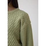 サイドレースアップケーブルニット | AZUL BY MOUSSY | 詳細画像29