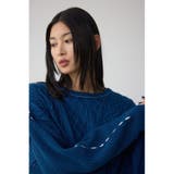 ステッチデザインケーブルニット | AZUL BY MOUSSY | 詳細画像28 