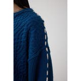 ステッチデザインケーブルニット | AZUL BY MOUSSY | 詳細画像35 