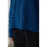 ステッチデザインケーブルニット | AZUL BY MOUSSY | 詳細画像37 