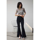 センタースリットカラーフレアパンツ | AZUL BY MOUSSY | 詳細画像14