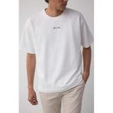 WHT | フェイクレイヤードジャガードTシャツ | AZUL BY MOUSSY