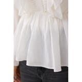 ラッフルショルダー長袖ブラウス | AZUL BY MOUSSY | 詳細画像12 