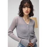 シアーリブショートカーデ | AZUL BY MOUSSY | 詳細画像34