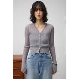 シアーリブショートカーデ | AZUL BY MOUSSY | 詳細画像37