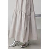 ナイロンスカートドッキングワンピース | AZUL BY MOUSSY | 詳細画像11