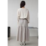 ナイロンスカートドッキングワンピース | AZUL BY MOUSSY | 詳細画像6