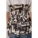 スカーフドッキングトップス | AZUL BY MOUSSY | 詳細画像9 