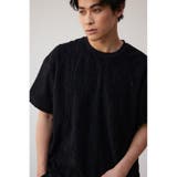 ロゴ総柄パイルトップス | AZUL BY MOUSSY | 詳細画像11 