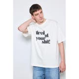 tired of your shit Tシャツ | AZUL BY MOUSSY | 詳細画像5 