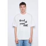 tired of your shit Tシャツ | AZUL BY MOUSSY | 詳細画像8 