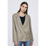 ルーズテーラードジャケット | AZUL BY MOUSSY | 詳細画像2