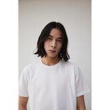 POPCORN JACQUARD C/N TEE | AZUL BY MOUSSY | 詳細画像2
