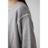 スウェットライクニットプルオーバー | AZUL BY MOUSSY | 詳細画像32 