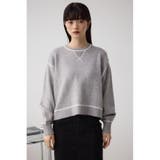 スウェットライクニットプルオーバー | AZUL BY MOUSSY | 詳細画像28 