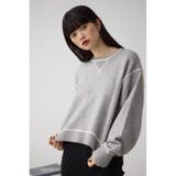 スウェットライクニットプルオーバー | AZUL BY MOUSSY | 詳細画像25 