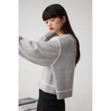 スウェットライクニットプルオーバー | AZUL BY MOUSSY | 詳細画像26 