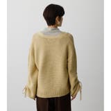 ARM DRAWSTRING CARDIGAN | AZUL BY MOUSSY | 詳細画像18