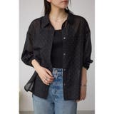 BLK | ラインストーンシャツ | AZUL BY MOUSSY