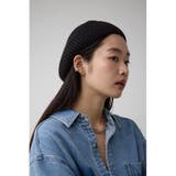 BLK | ニットベレー帽 | AZUL BY MOUSSY