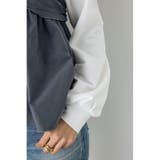 アシンメトリービスチェドッキングトップス | AZUL BY MOUSSY | 詳細画像27 