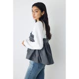 アシンメトリービスチェドッキングトップス | AZUL BY MOUSSY | 詳細画像21 