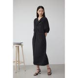 前後2WAYデザインワンピース | AZUL BY MOUSSY | 詳細画像4 