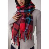 柄RED5 | カシミアタッチストール | AZUL BY MOUSSY