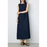 甘撚りデニムワンピース | AZUL BY MOUSSY | 詳細画像15 