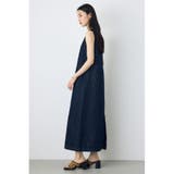 甘撚りデニムワンピース | AZUL BY MOUSSY | 詳細画像16 