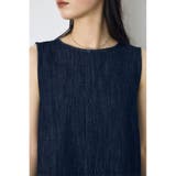 甘撚りデニムワンピース | AZUL BY MOUSSY | 詳細画像18 