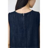 甘撚りデニムワンピース | AZUL BY MOUSSY | 詳細画像19 