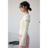 ジップアンサンブルニット | AZUL BY MOUSSY | 詳細画像5 